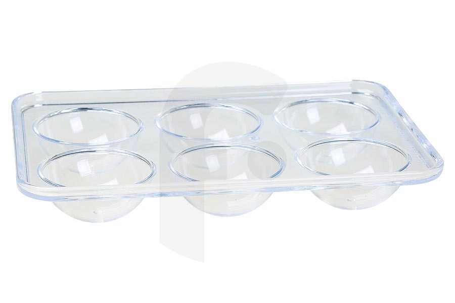 Samsung Frigorífico Samsung bandeja porta huevos insertable para 6 huevos 158x107x27mm Frigorífico DA6307346A apto para entre otros RT35FDJCDSA, RB29HSR2DSA, RL30J3005SA