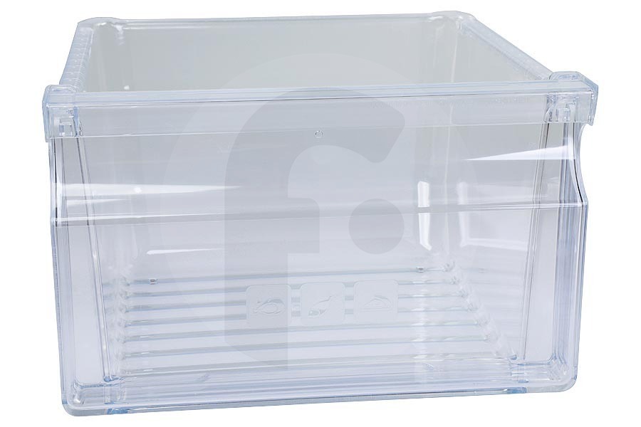 Samsung Frigorífico Samsung cajón del congelador (contenedor) transparente frigorífico americano DA9712803D, DA97-12803D apto para entre otros RS7557BHCSP, RS53K4400SA
