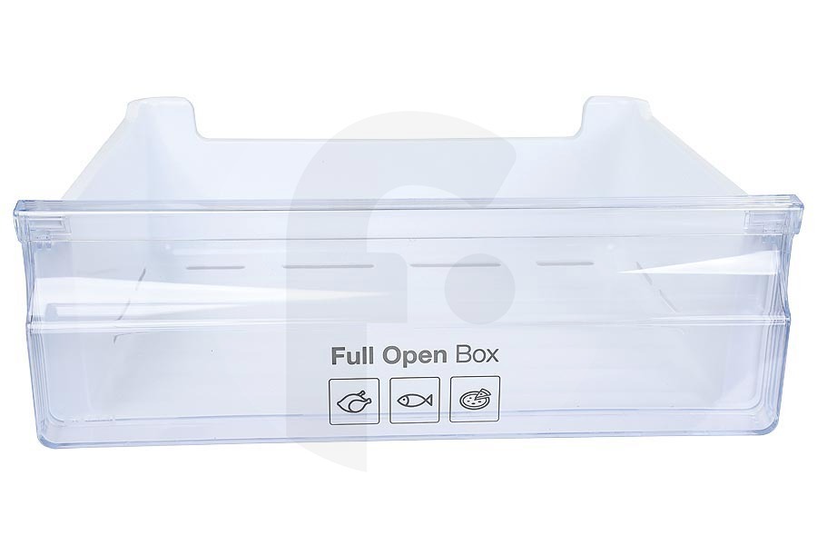Samsung Frigorífico Samsung cajón del congelador (contenedor) blanco transparente frigorífico y congelador combinado DA9713480A, DA97-13480A apto para entre otros RB37J5200WW, RB29FSRNDWW