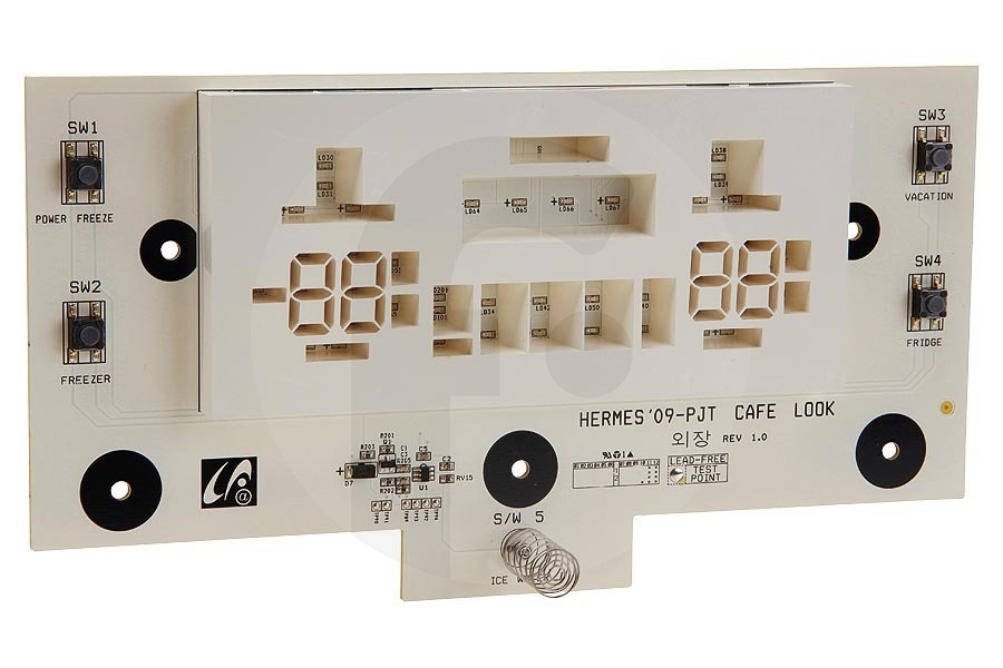 Samsung Frigorifero Samsung scheda elettronica (scheda elettronica display) frigorifero DA4100637E adatto a tra cui RSH5TERS, RSH5UTTS
