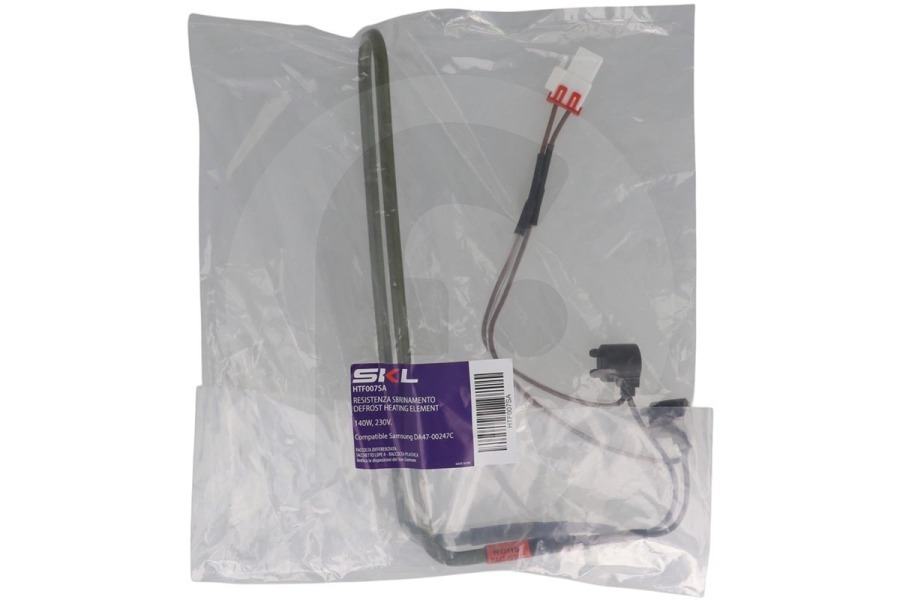 Samsung Congelatore Alternativo Elemento riscaldante sbrinatore per frigorifero DA4700247C adatto a tra cui RSH1FTPE1 RSH1FTPB