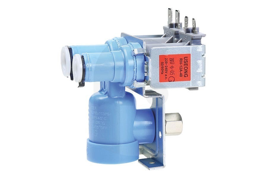 Samsung Frigorifero Samsung valvola a doppia entrata per fabbricatore di ghiaccio e rubinetto dell'acqua, blu RIV-12A-40 Frigorifero DA6200914A