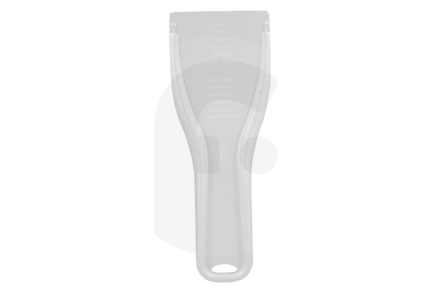 Brandt Frigorífico Raspador de hielo blanco para Zanussi y otros frigorífico, congelador 2231078029 apto para entre otros uso universal