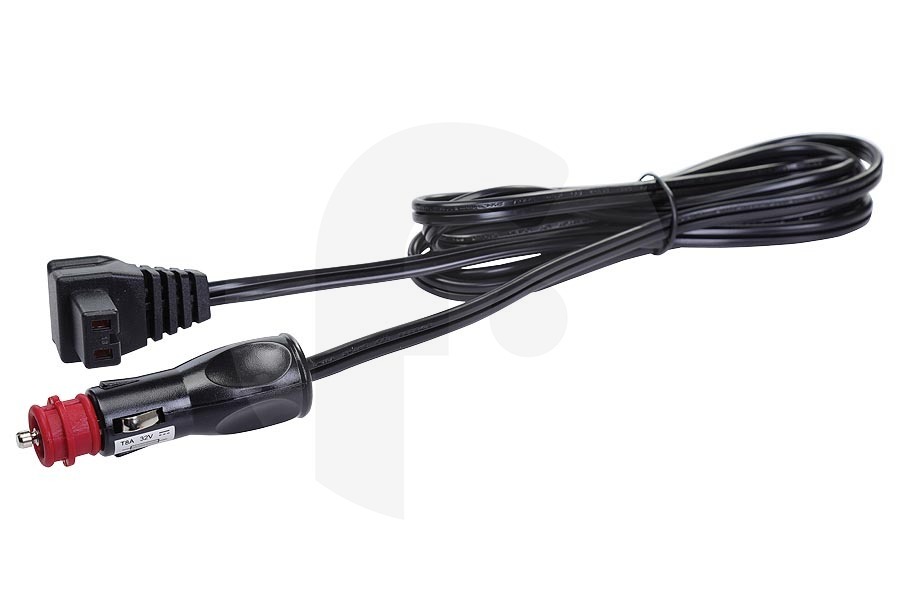 Dometic 4450029467 cavo di alimentazione (cavo di collegamento) angolato, presa accendisigari auto 12V DC 25x32x2050mm scatola di raffreddamento 4450006735 adatto a tra cui Frigoriferi portatili CoolFreeze, CDF, CF, CFX