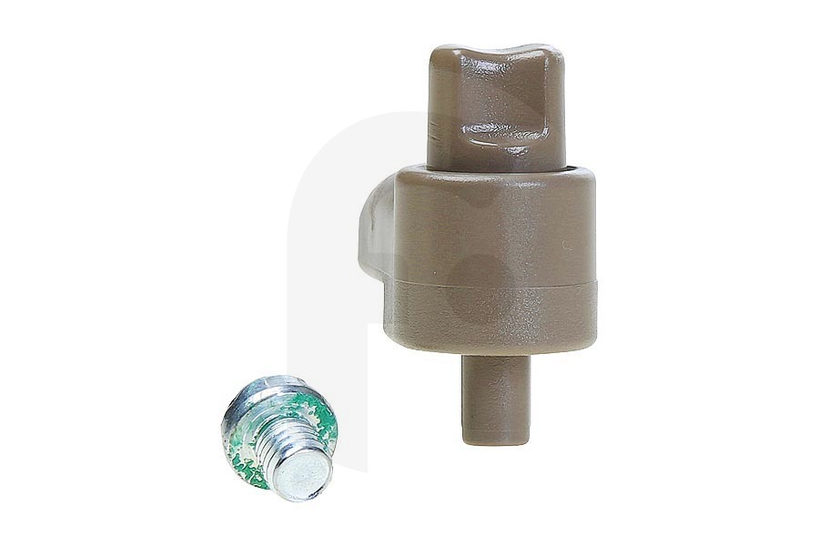 Dometic Frigorifero Dometic fermo di pressione della serratura della porta (chiusura porta, chiavistello) marrone 17x35x35mm Frigorifero da campeggio 295214800