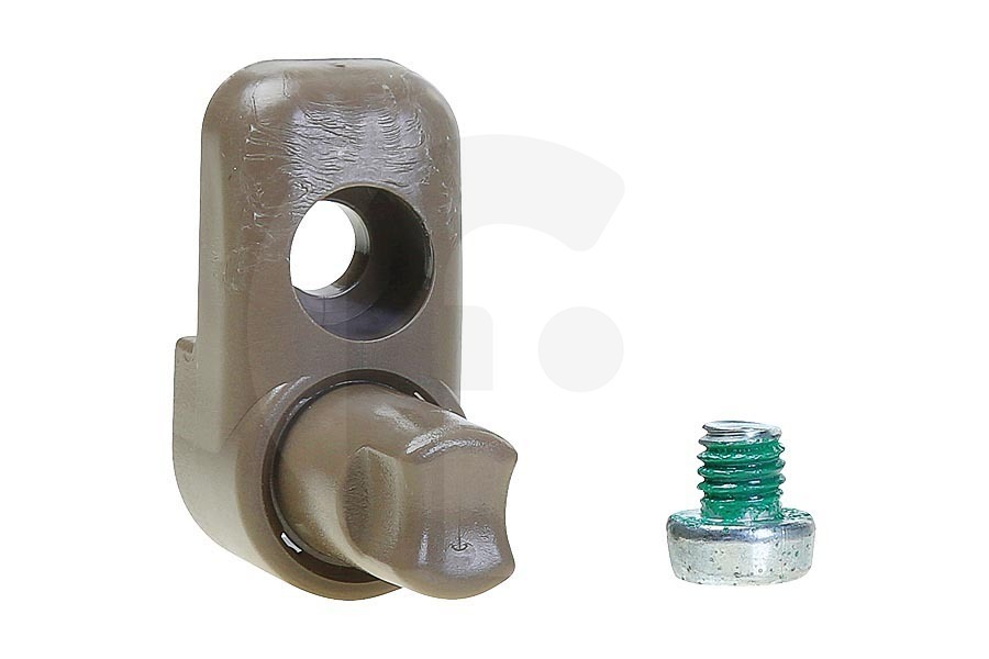 Dometic 2952148001 Frigorífico Dometic retenedor de presión de cerradura de puerta (cierre de puerta, cerrojo) marrón 17x35x35mm Frigorífico de camping 295214800 apto para entre otros RM4211, RM4270