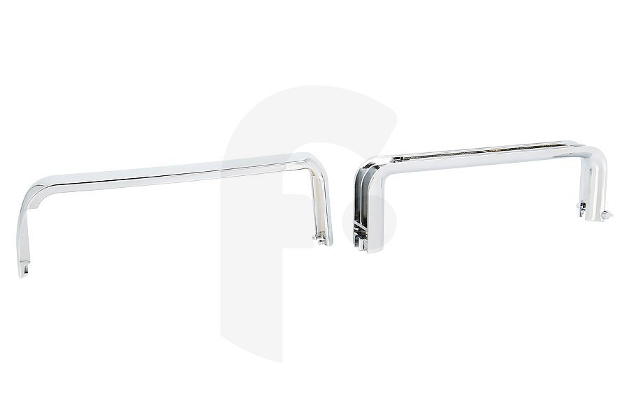 Dometic Frigorífico Dometic tirador (tirador de puerta) completo efecto acero inoxidable frigorífico y congelador combinado 289012146 apto para entre otros RML9435, RML9430, RML9431