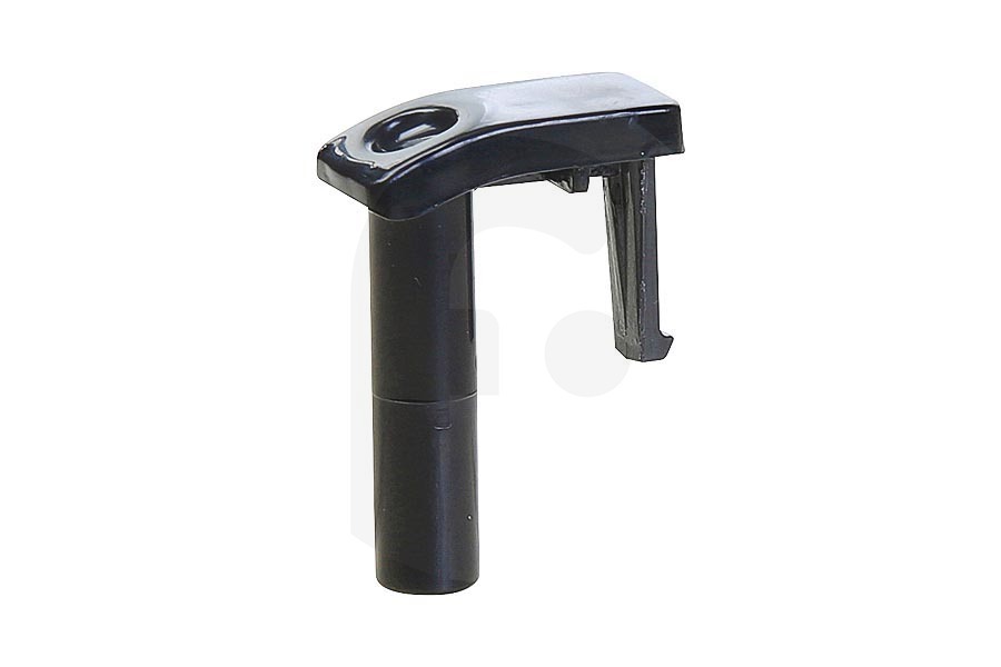 Electrolux Congelador Dometic pasador de la bisagra de la puerta, derecha, superior, negro 17x8x23mm Frigorífico de camping 207689405 apto para entre otros DS400FS, DS600FS