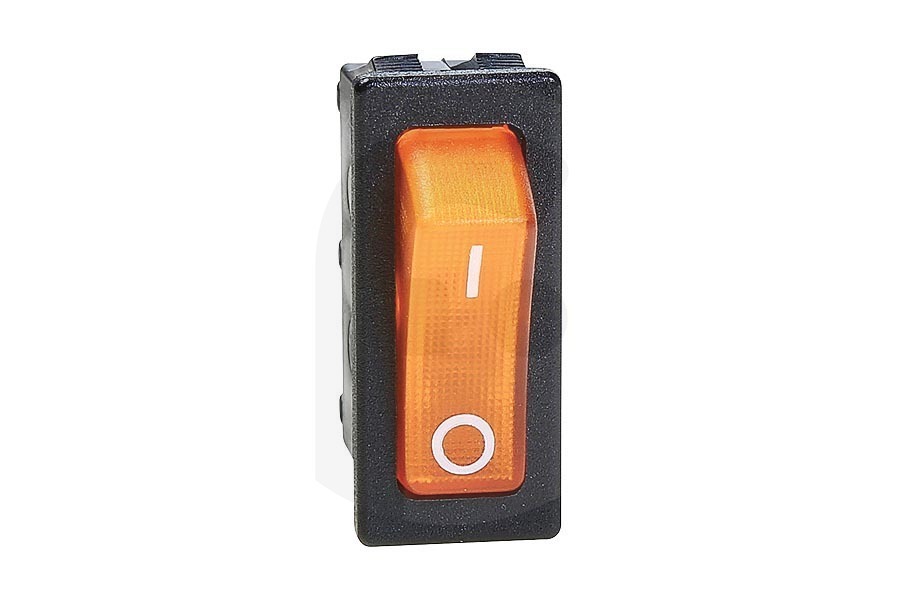Dometic interruptor de encendido/apagado naranjo, iluminado, 3 contactos 14x38x33mm Frigorífico de camping 292627520 apto para entre otros RM4211, RM4401