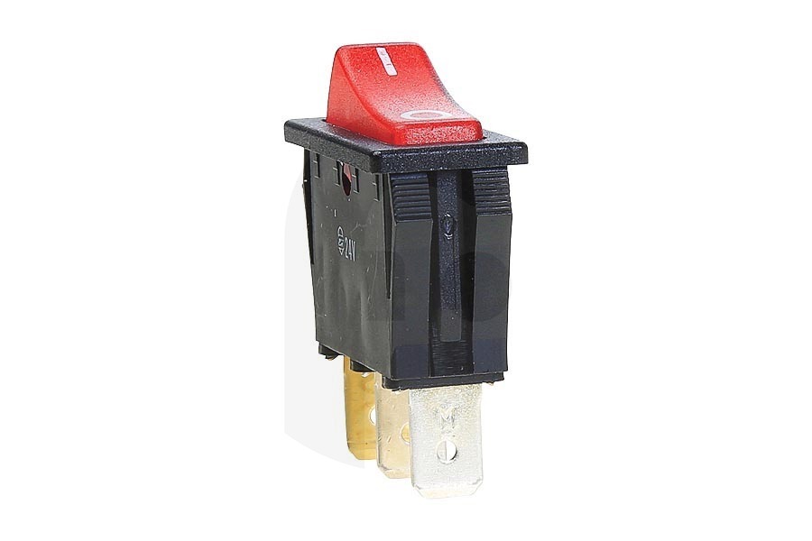 Dometic Frigorifero Dometic interruttore acceso/spento rosso, illuminato, 3 contatti 14x37x34mm Frigorifero da campeggio 292627350