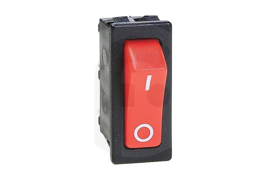 Dometic interruptor de encendido/apagado rojo, 2 contactos 12V 14x38x33mm Frigorífico de camping 295139820 apto para entre otros RM4200, RM4223