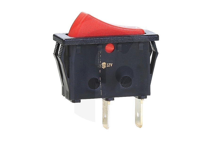 Dometic Frigorifero Dometic interruttore acceso/spento rosso, 2 contatti 12V 14x38x33mm Frigorifero da campeggio 295139820