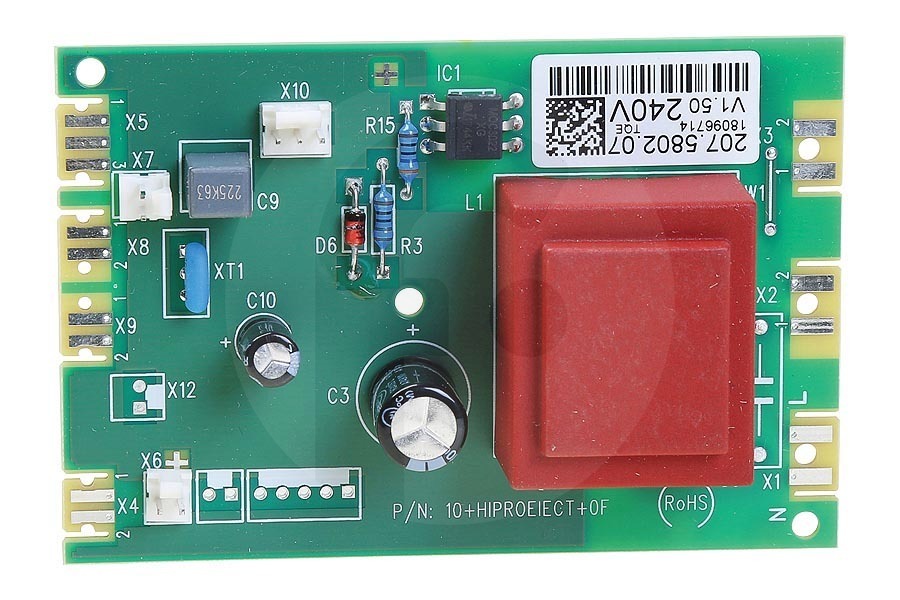 Dometic Frigorífico Dometic módulo (placa de circuito) PCB A600/A602 Fuzzy 230V 90x26x60mm Frigorífico de camping 207580207 apto para entre otros WA3200, EA0600