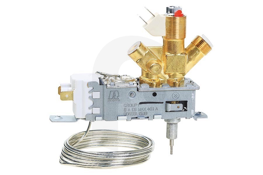 Dometic 241219023 termostato del bloque de control de gas/electricidad para nevera de camping 241219020 apto para entre otros RGE2100, RGE4000