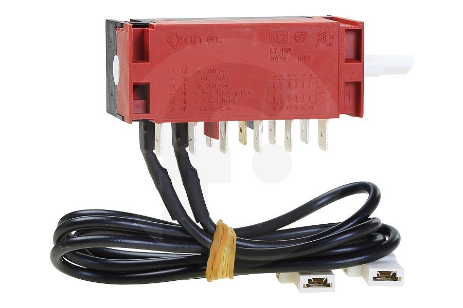 Dometic interruptor de cambio (interruptor selector) gas electricidad 85x35x37x500mm Frigorífico de camping 295202552 apto para entre otros RGE2000, RGE2100