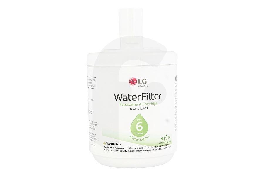 LG filtro de agua premium cartucho de repuesto para filtro de agua frigorífico americano ADQ72910911 apto para entre otros Smeg, Atag, Etna, LG