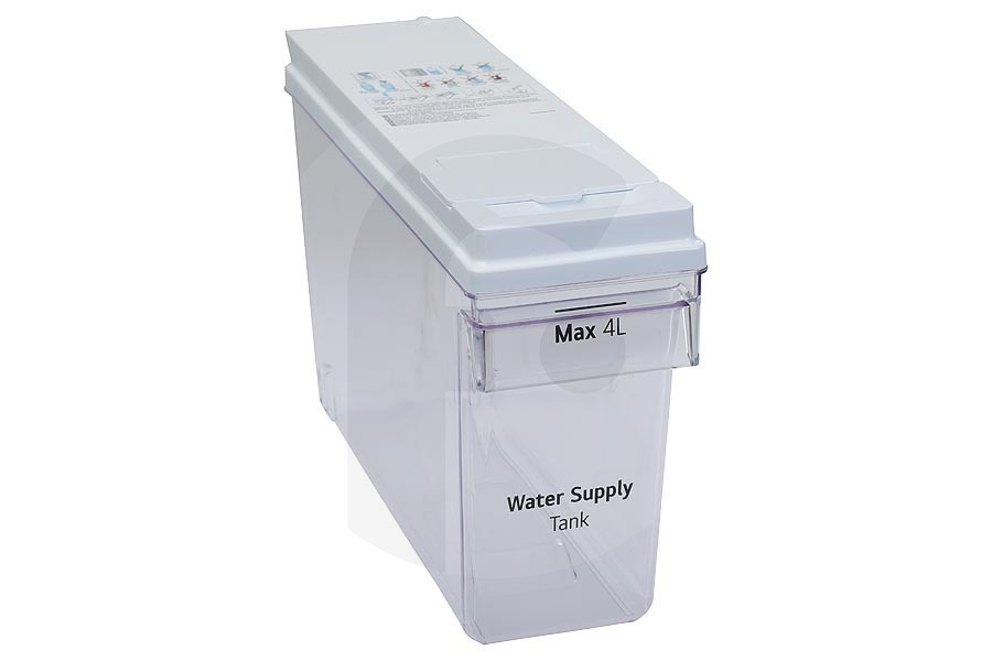 LG depósito de agua incl. tapa transparente frigorífico americano AJL74372102 apto para entre otros GCX247CLAZ, GCJ247RLLZ, GSLV71PZTE