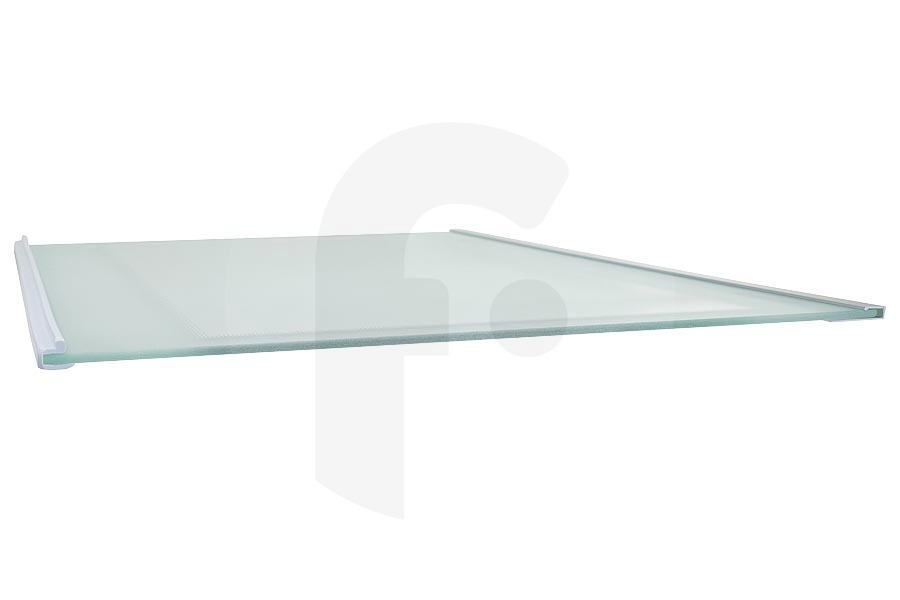 Haier Gefrierschrank Haier Glasplatte (Ablage) komplett inkl. Streifen Kühlschrank 49054244, 0060841634