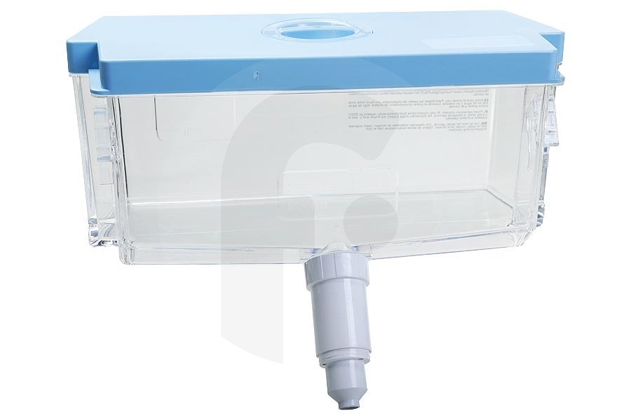 Haier 49045916 depósito de agua (tanque de agua) incl. manguera frigorífico Americano 49052734 apto para entre otros B3FE742CMJWBB09Y6E1Q