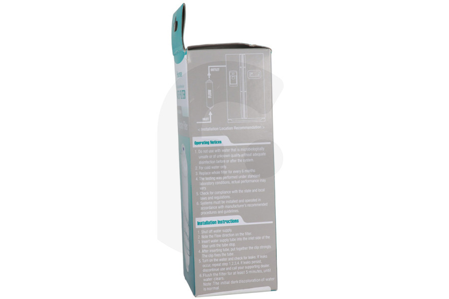 Comfee Frigorifero Filtro acqua Hisense HK1647154 frigorifero