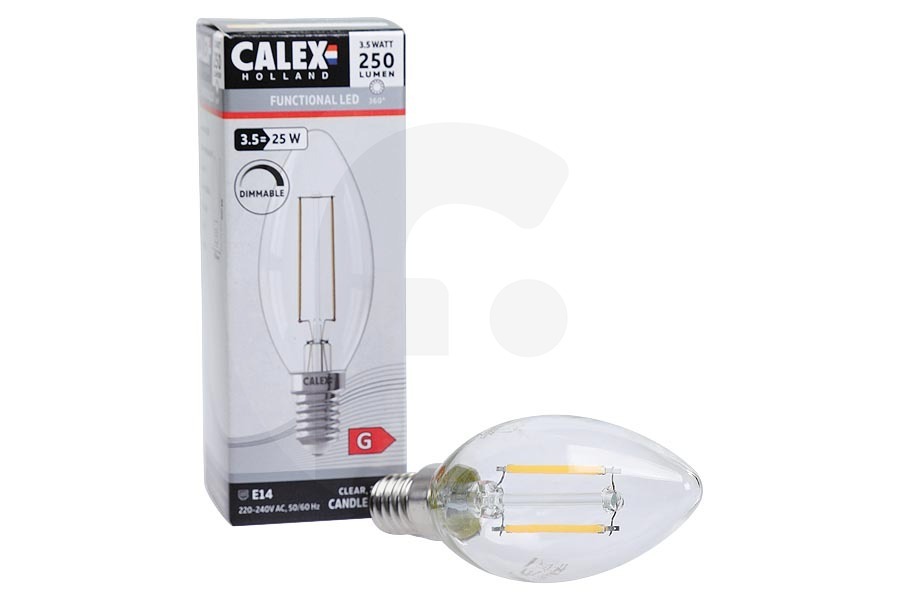 Calex 1105005300 Calex LED volglas Filament Kaarslamp