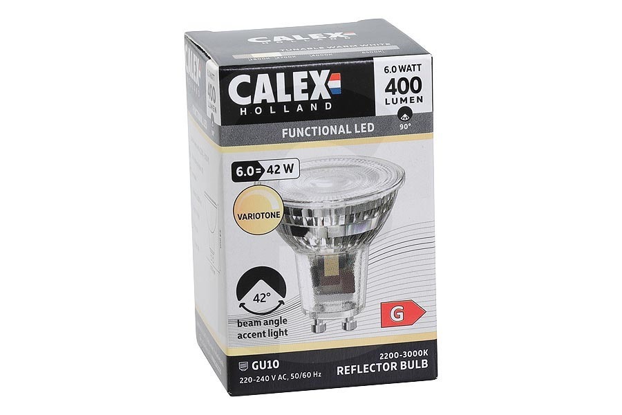 Calex  Calex 1301001300 SMD-LED-Lampe GU10 6W Variotone