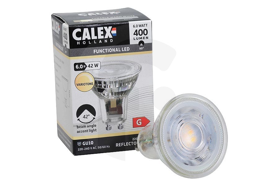 Calex 1301001300 SMD-LED-Lampe GU10 6W Variotone
