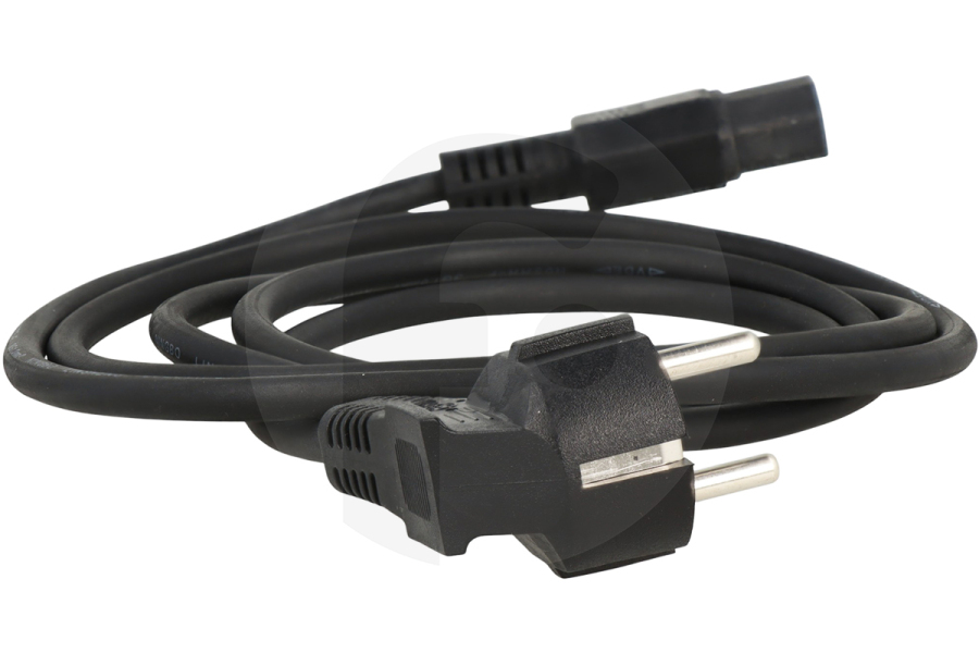 Universeel Freidora Cable de aparato 2 metros negro para gourmet y otros 7017252V