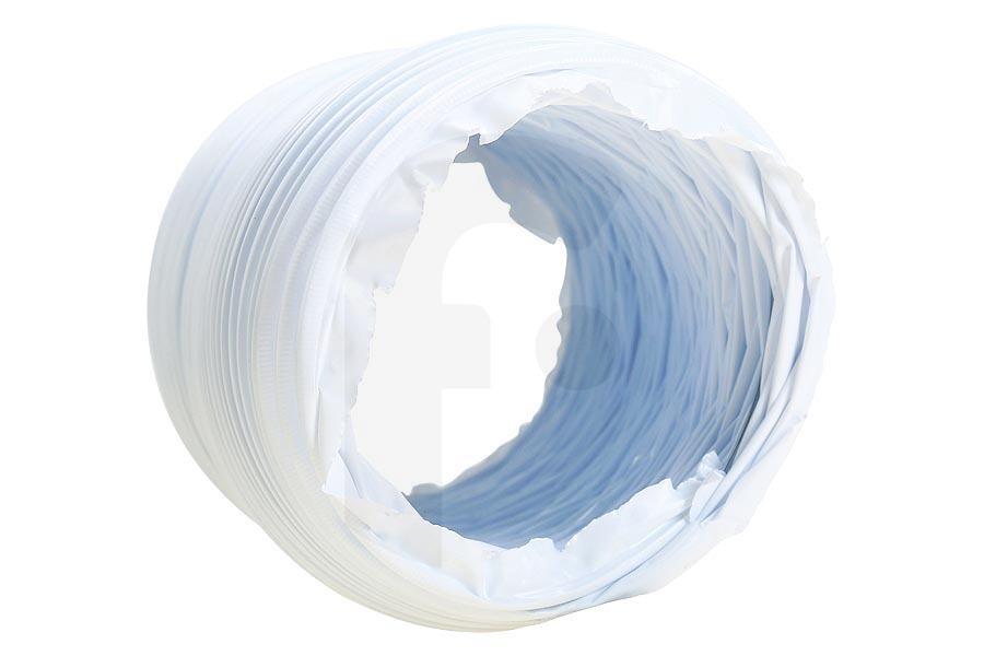 Progress Trockner WPRO Abluftschlauch 100erR 3m, weiß, Netz (PVC-Schlauch) für Trockner 482253027271