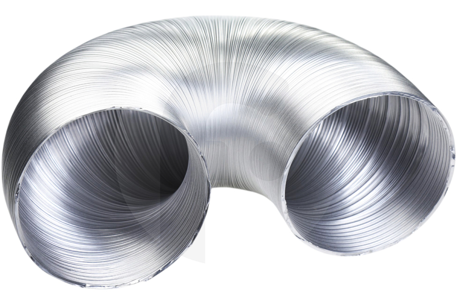 Universeel  Slang 120mm uitschuifbaar tot 1,5 mtr aluminium universeel dampkap 61005137