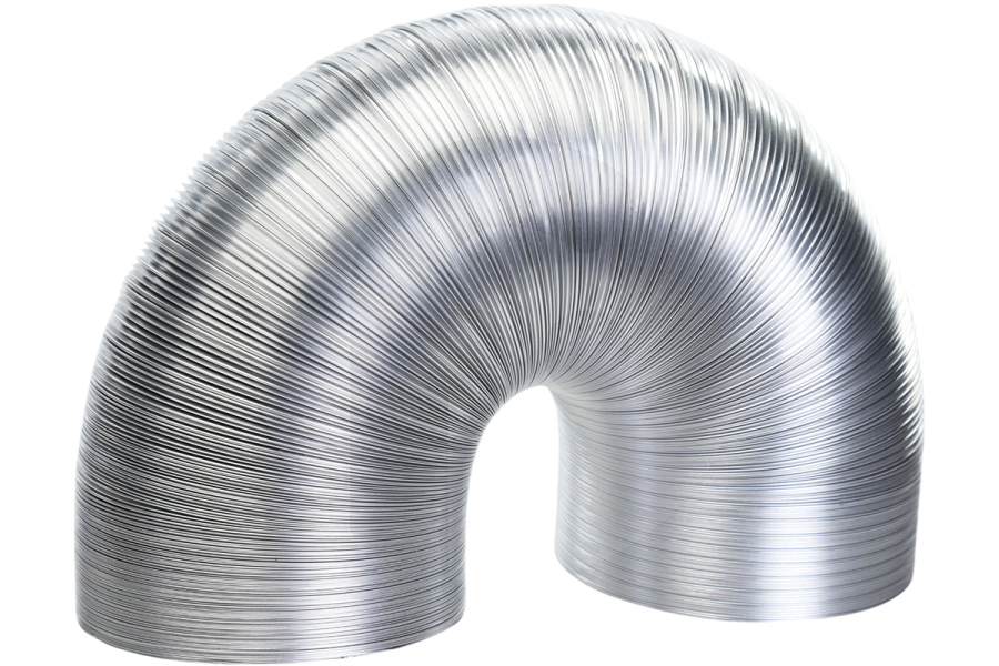 Universeel  Slang 120mm uitschuifbaar tot 1,5 mtr aluminium universeel dampkap 61005137