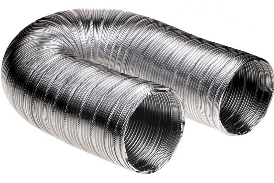 Universeel Campana extractora Manguera 127mm extensible hasta 3 mtr aluminio universal Campana extractora 61005937 apto para entre otros en caja