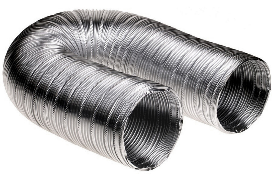 Universeel Campana extractora Manguera 110mm extensible hasta 3 mtr aluminio universal Campana extractora 61004837 apto para entre otros en caja