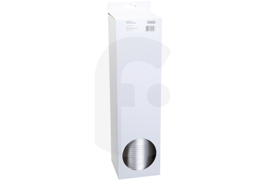 Universeel  Slang 152mm uitschuifbaar tot 3 mtr aluminium universeel dampkap 61006837