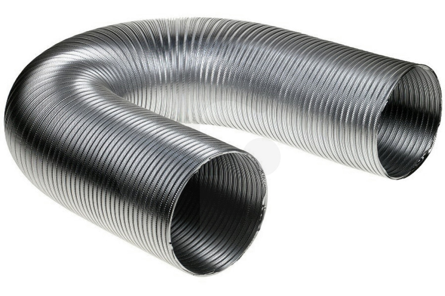 Universeel Campana extractora Manguera 152mm extensible hasta 3 mtr aluminio universal Campana extractora 61006837 apto para entre otros en caja