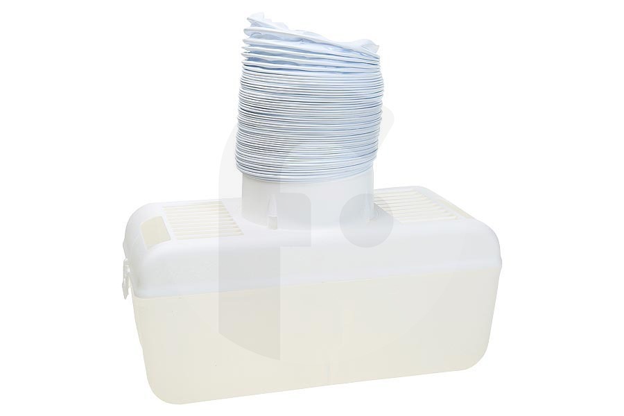 WPRO Secadora Kit de desagüe (Contenedor incl. manguera de drenaje) secadora 484000008815, UCD003 apto para entre otros Barril incluyendo la manguera