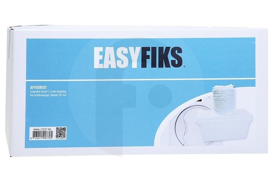 Easyfiks  Easyfiks Universal-Kondensatwanne AbluftTrockner inkl. Schlauch Trockner