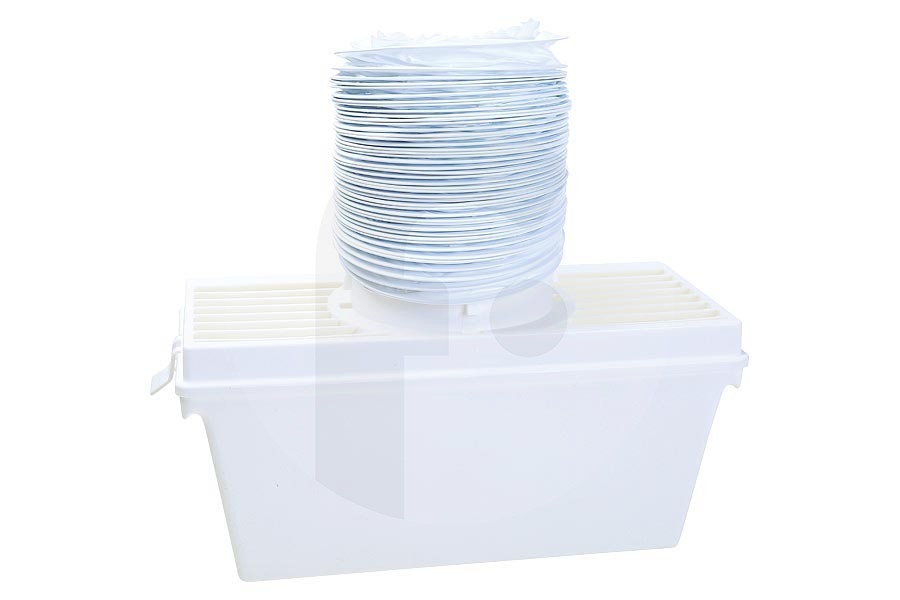 Easyfiks Secadora Easyfiks bandeja de condensado universal secadores de aire de escape incl. manguera secadora apto para entre otros Barril incluyendo manguera de drenaje