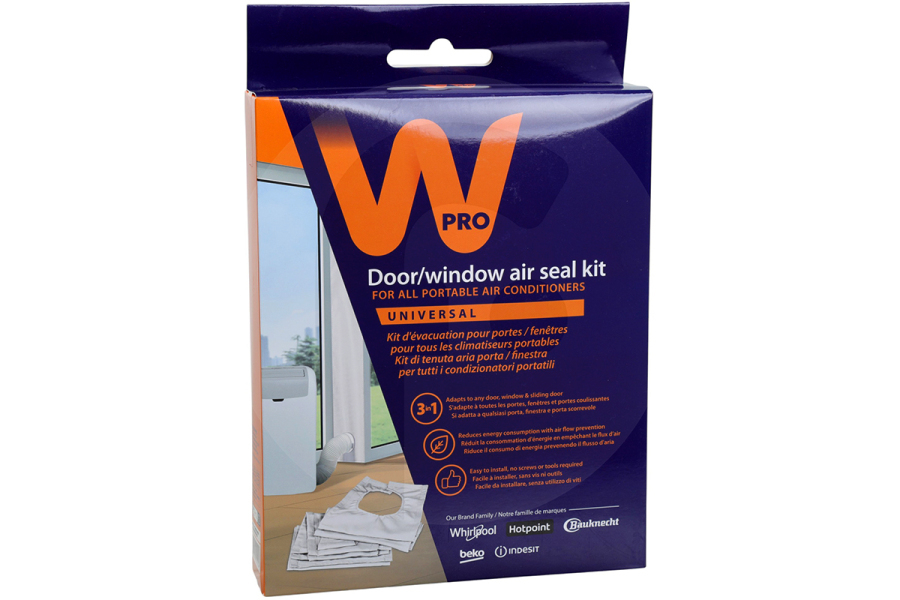 WPRO Aire acondicionado WPRO CAK004 puerta / Junta de aire de ventana Kit para aire acondicionado 484000008979