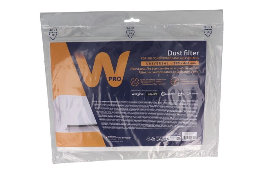 WPRO Aire acondicionado Filtro de polvo WPRO AFI016 para aire acondicionado y humidificador de aire 484000008643