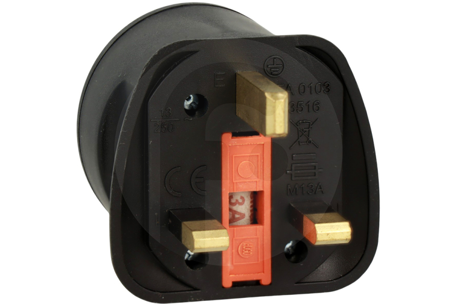 Brennenstuhl  Brennenstuhl adattatore da viaggio (adattatore spina) da EU a UK 13A 250V 1508533