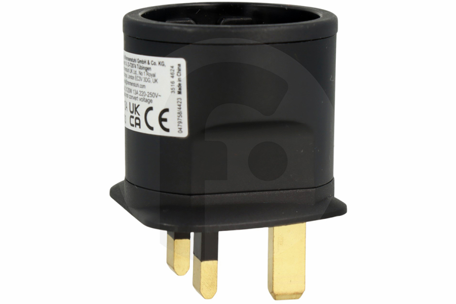 Brennenstuhl  Brennenstuhl adattatore da viaggio (adattatore spina) da EU a UK 13A 250V 1508533