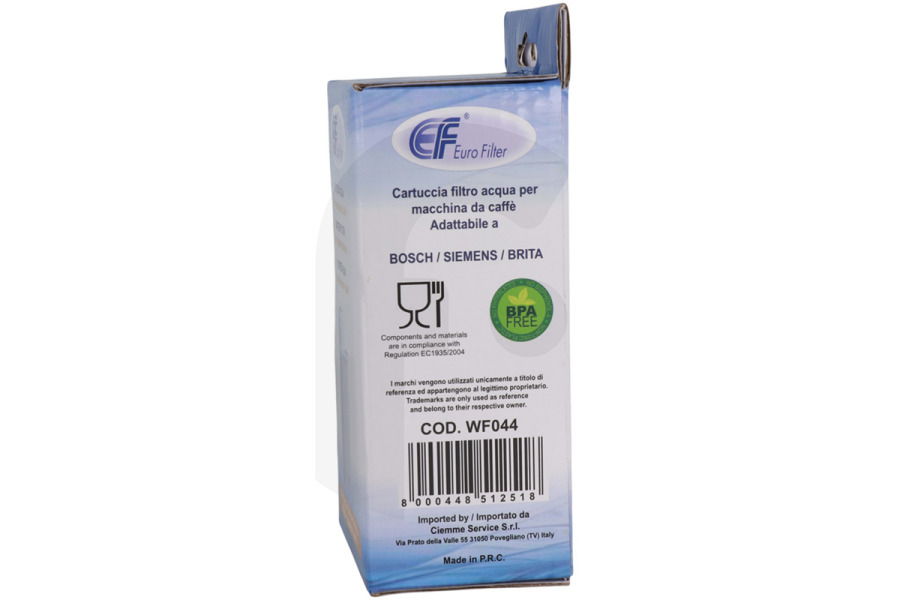 Alternatief Koffiezetapparaat Eurofilter Brita Intenza waterfilter (filter) anti-kalk koffiezetapparaat 17000705