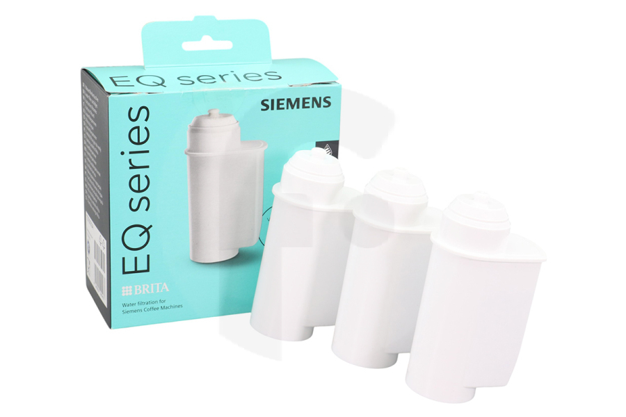 Siemens 17008808 Brita TZ70033A Cafetera Filtro de agua EQ serie 3 piezas 17005980 Cafetera apto para entre otros Bosch, Siemens, Neff