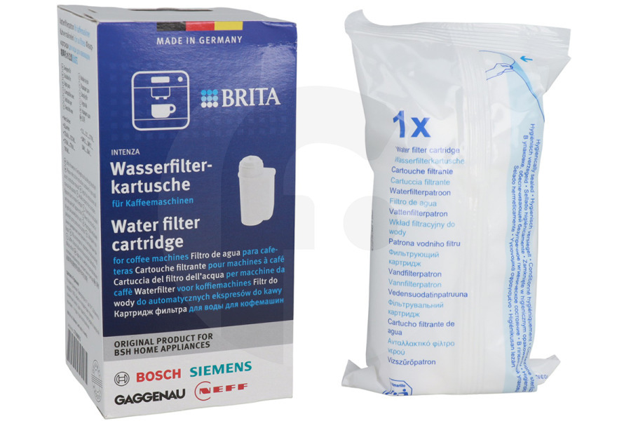 Brita Macchina del caffè TCZ7003 Filtro dell’acqua Brita Intenza, 3 pezzi per macchina da caffè Brita 17008836