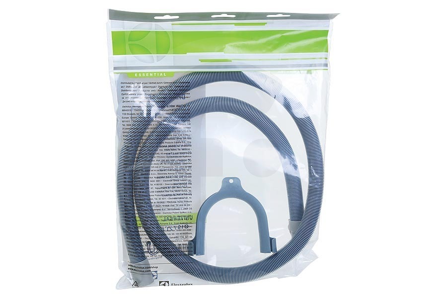 Electrolux Lavatrice Tubo di scarico universale con curva 1,5 metri E2WDA150B lavatrice 9029793362