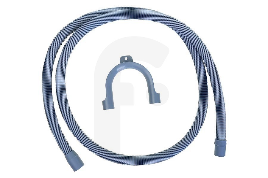 Zanker Lavadora Manguera de drenaje universal completo con curva 2 metros lavadora 10006268