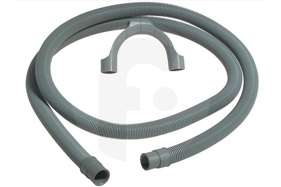 Bauknecht Lavadora Manguera de drenaje universal completo con curva 2,5 metros lavadora 10006269