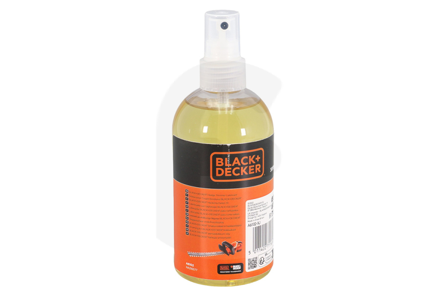 Black & Decker Tagliasiepi Black & Decker olio (lubrificante) 300ml tagliasiepi A6102-XJ adatto a tra cui Tagliasiepi