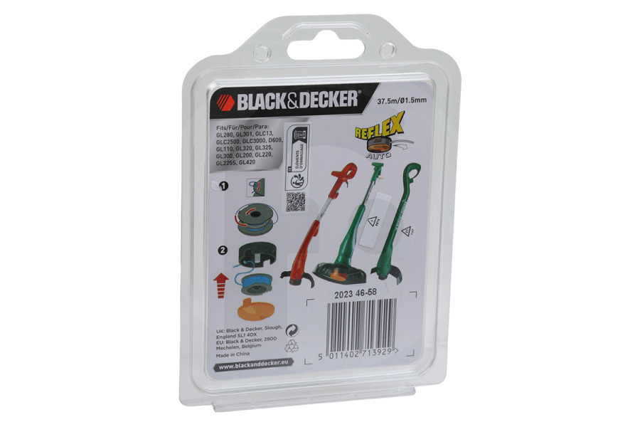 Black & Decker  Filo per decespugliatore Black & Decker A6046-XJ Decespugliatore